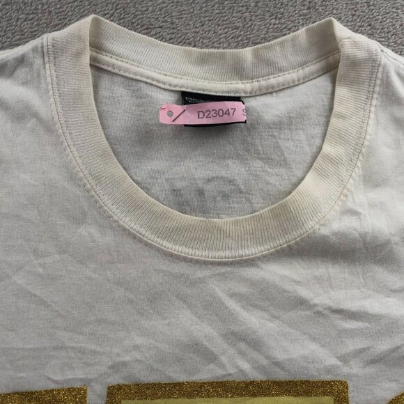 Obama Yes We Can T-Shirt Mens XL Broadway White Graphic Tee Vintage Patriotic - Picture 3 of 13